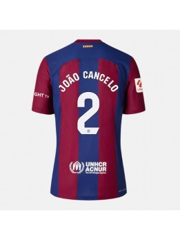 Barcelona Joao Cancelo #2 Heimtrikot für Frauen 2023-24 Kurzarm